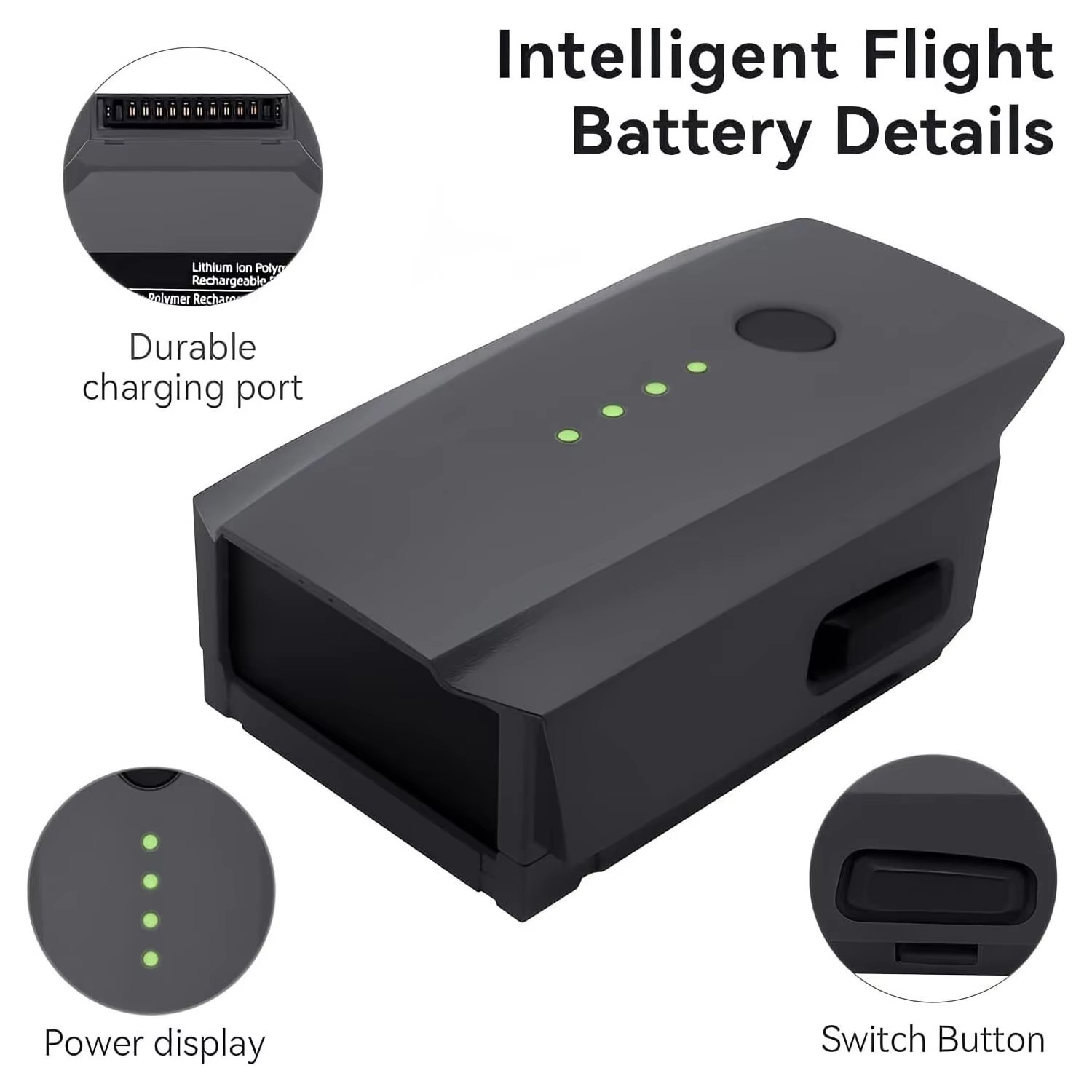 100% Оригинальная батарея 3830 – обзор и цена Drone Battery Smart
